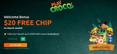 play croco casino no deposit bonus codes